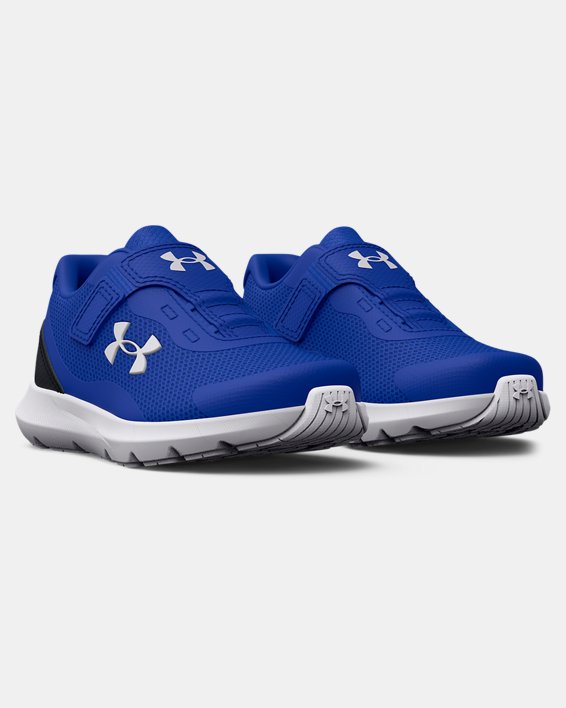 Boys' Infant UA Surge 3 AC Running Shoes, Blue, pdpMainDesktop image number 3